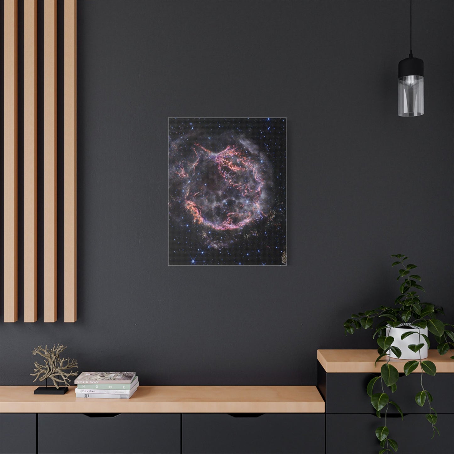 Cassiopeia A, Satin Canvas, Stretched