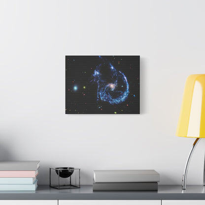 Arp 107 Supermassive Blackhole, Satin Canvas, Stretched