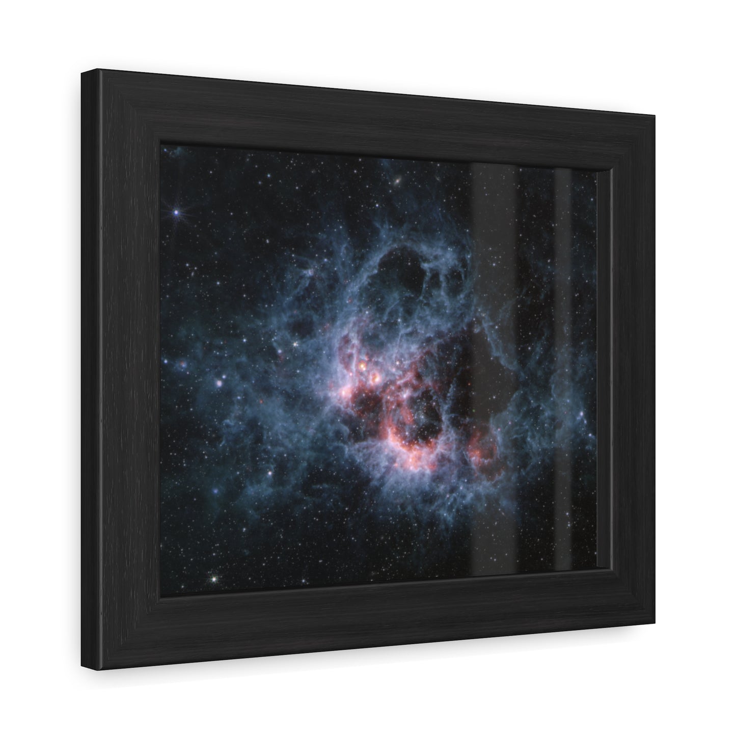 NGC 604 (MIRI Image), Hand Crafted Wooden Framed Poster