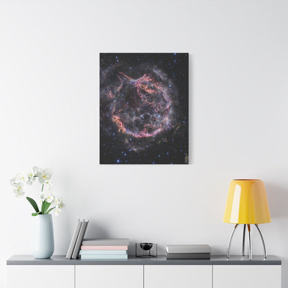 Cassiopeia A, Satin Canvas, Stretched