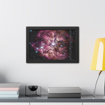 Prelude to Supernova, Hand Crafted Wooden Framed Poster