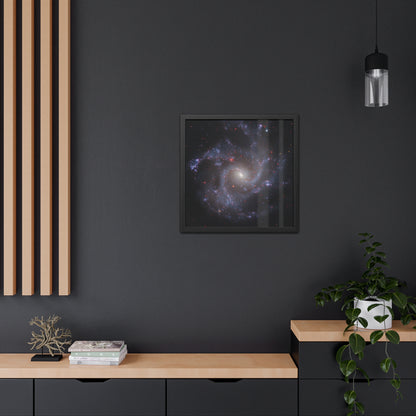 NGC 5468, Hand Crafted Wooden Framed Poster