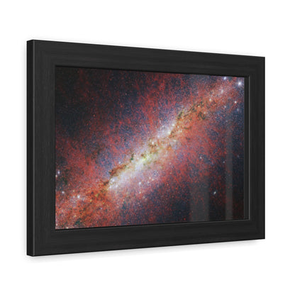 M82, Satin Hand Crafter Wooden Framed Poster