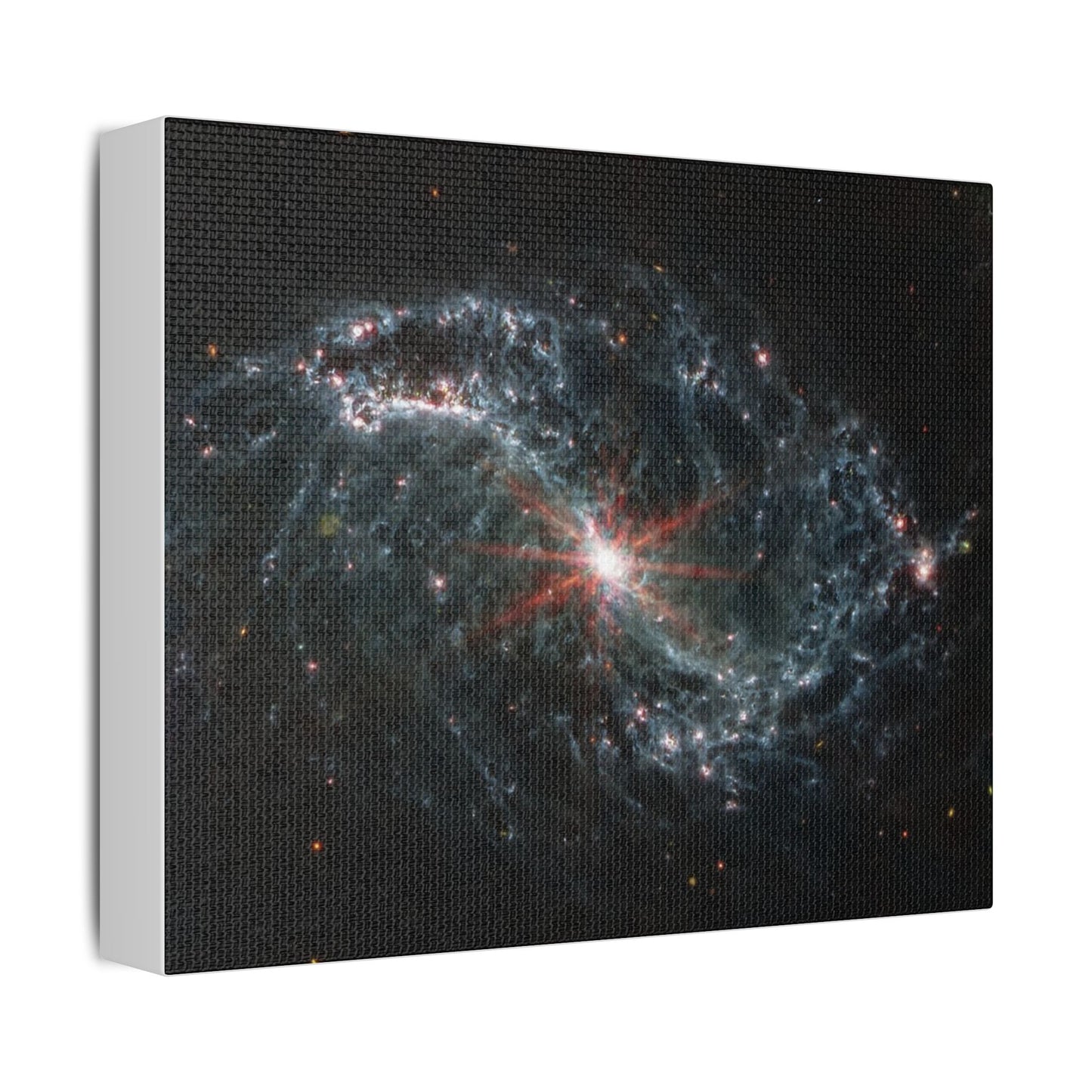 Intricate Networks of Gas and Dust in Nearby Galaxies, Satin Canvas, Stretched