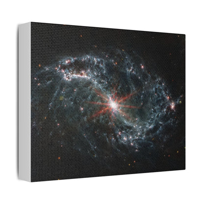 Intricate Networks of Gas and Dust in Nearby Galaxies, Satin Canvas, Stretched