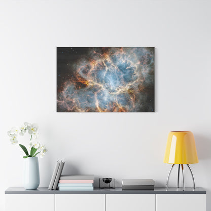 The Crab Nebula, Satin Canvas, Stretched