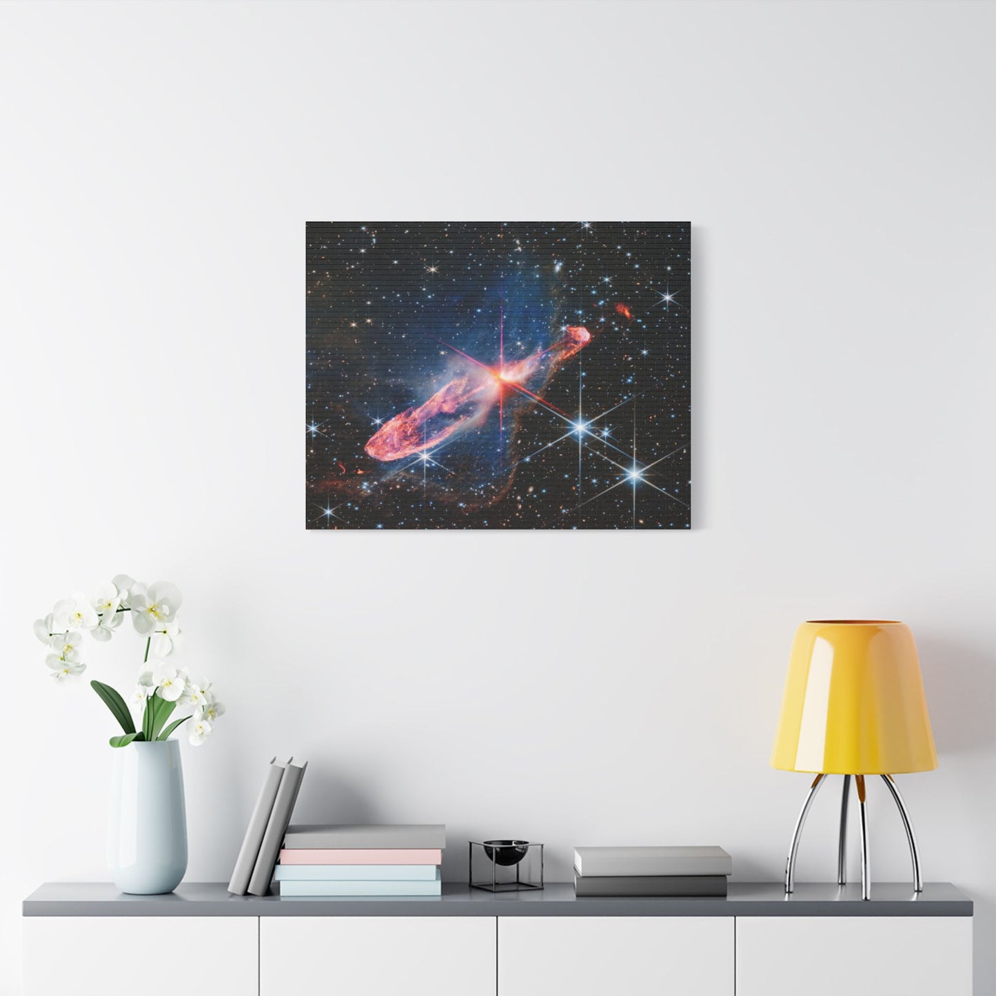 Herbig-Haro 46/47, Satin Canvas, Stretched