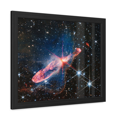 Herbig-Haro 46/47, Hand Crafted Wooden Framed Posters