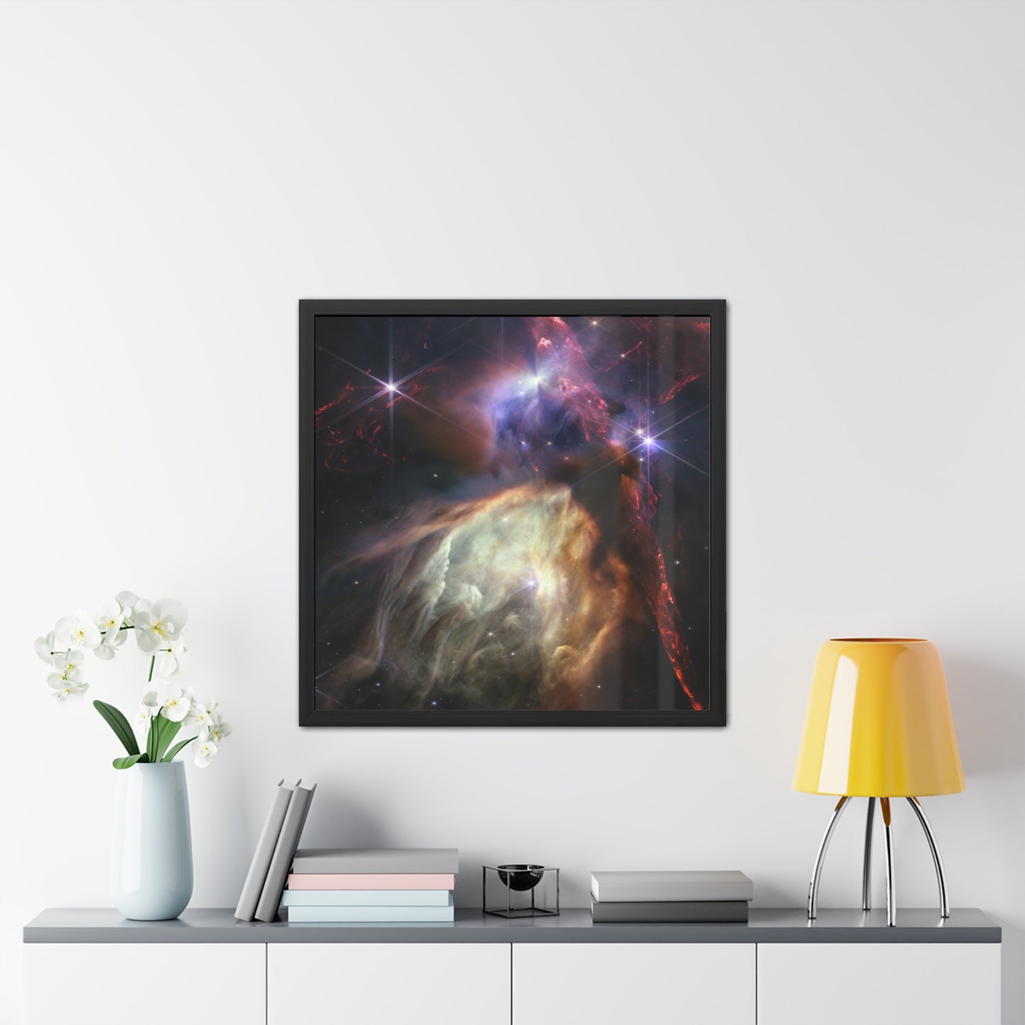 Rho Ophiuchi, Hand Crafted Wooden Framed Poster