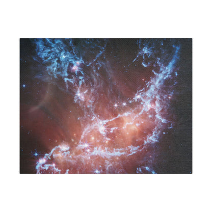 Ethereal View of NGC 346, Satin Canvas, Stretched