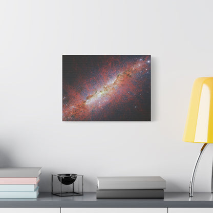 M82, Satin Canvas, Stretched