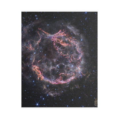 Cassiopeia A, Satin Canvas, Stretched