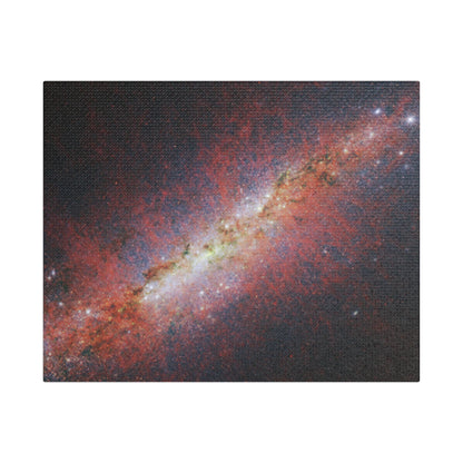 M82, Satin Canvas, Stretched