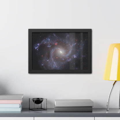 NGC 5468, Hand Crafted Wooden Framed Poster