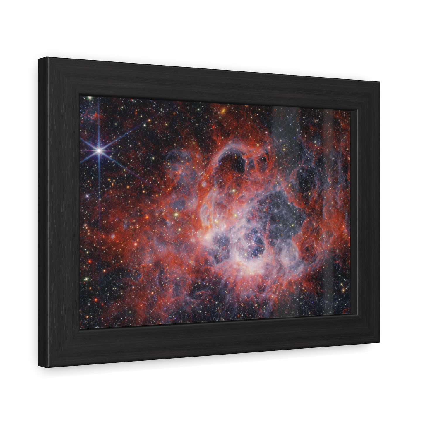 NGC 604, Hand Crafted Wooden Framed Poster