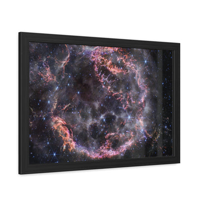 Cassiopeia A, Hand Crafted Wooden Framed Poster