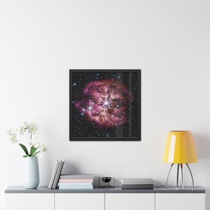 Prelude to Supernova, Hand Crafted Wooden Framed Poster