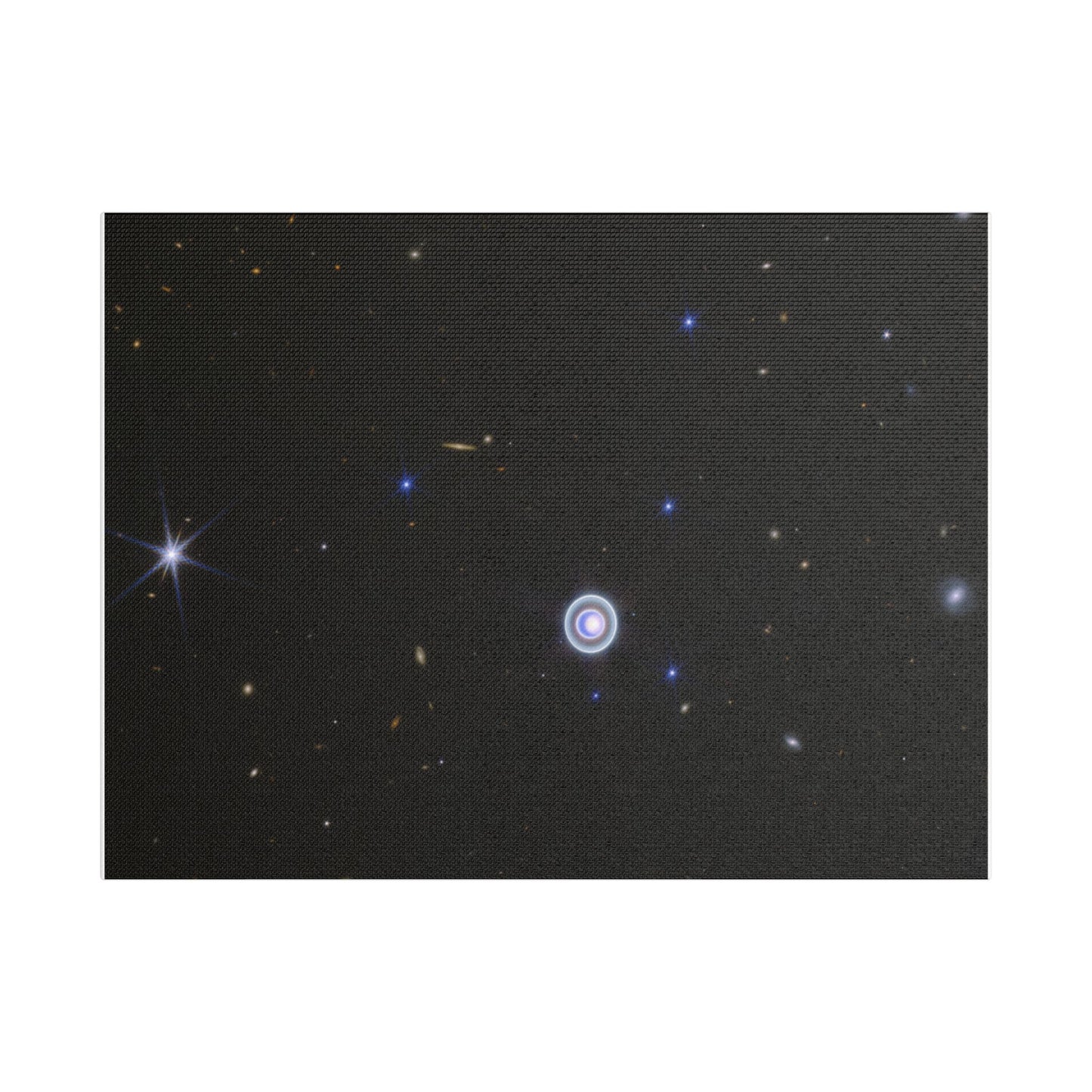 Uranus Wide, Satin Canvas, Stretched