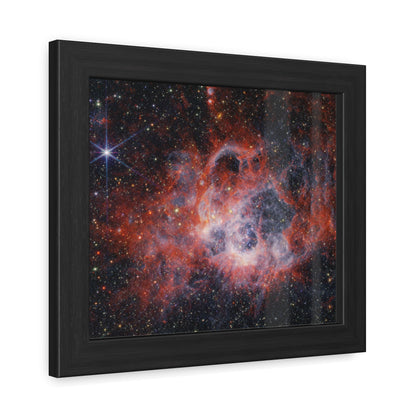 NGC 604, Hand Crafted Wooden Framed Poster