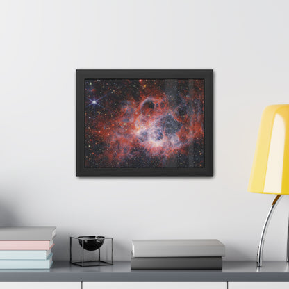 NGC 604, Hand Crafted Wooden Framed Poster