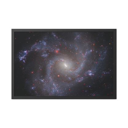 NGC 5468, Hand Crafted Wooden Framed Poster