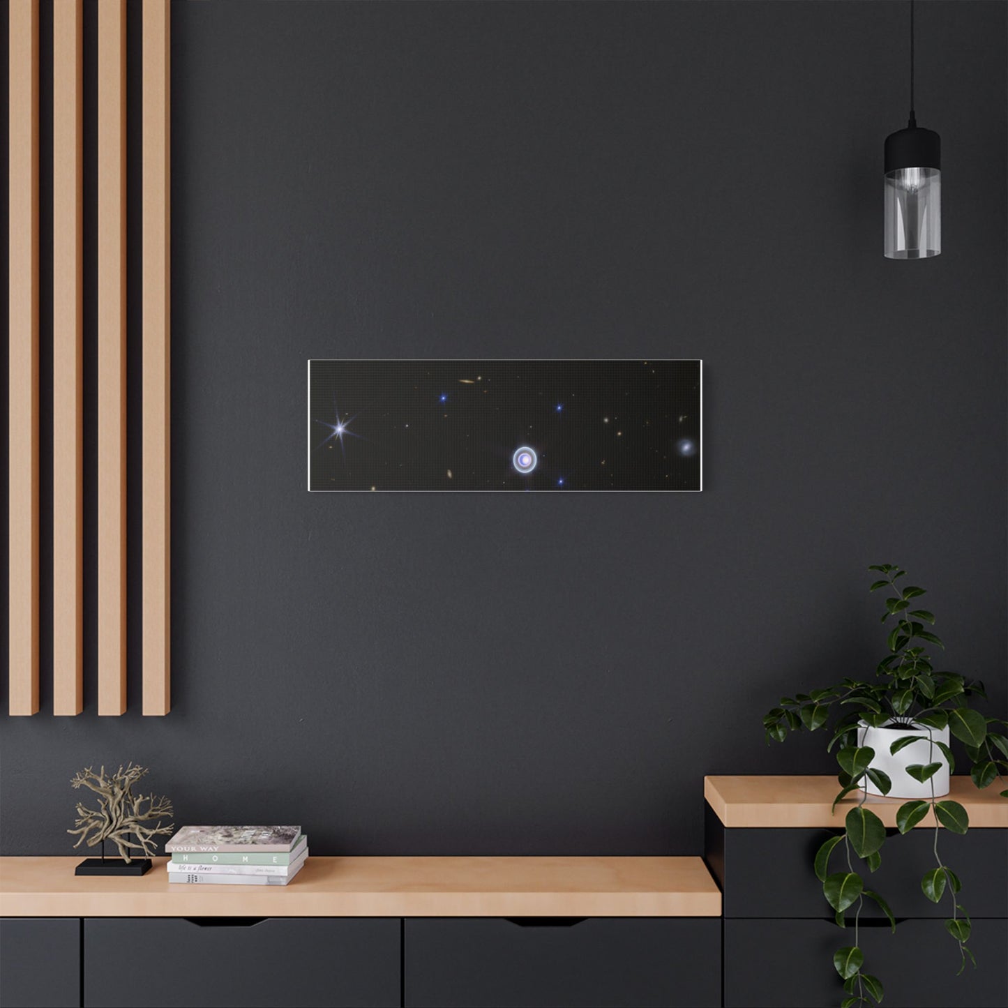 Uranus Wide, Satin Canvas, Stretched