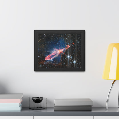 Herbig-Haro 46/47, Hand Crafted Wooden Framed Posters