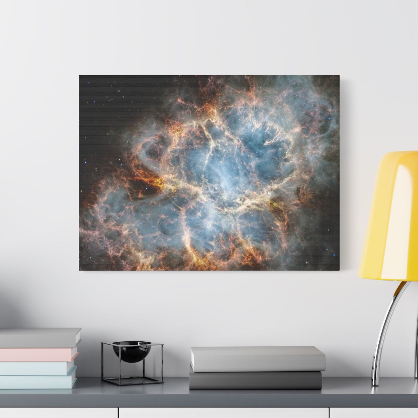 The Crab Nebula, Satin Canvas, Stretched