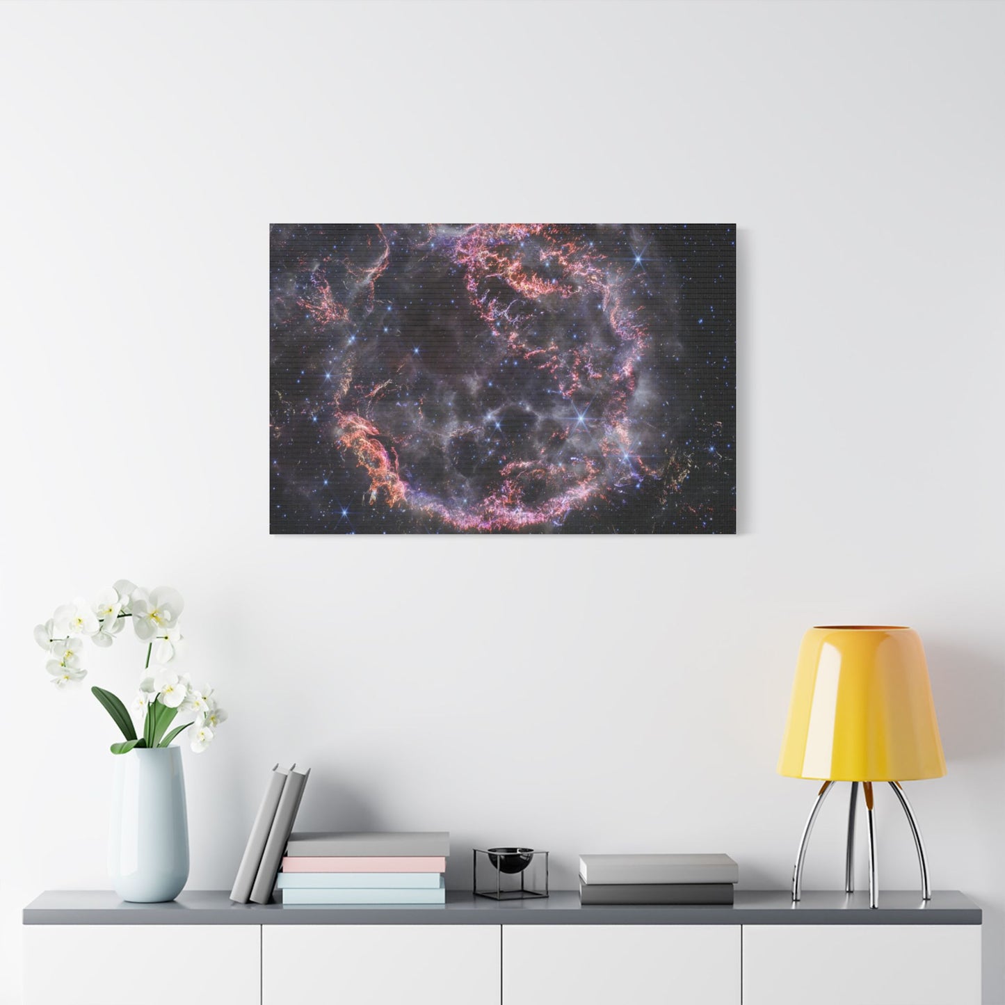 Cassiopeia A, Satin Canvas, Stretched