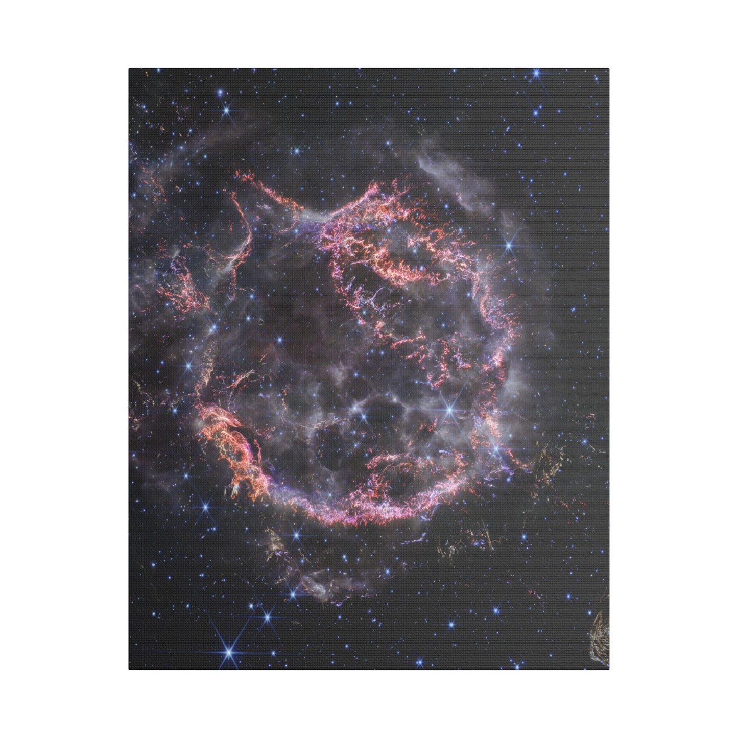 Cassiopeia A, Satin Canvas, Stretched