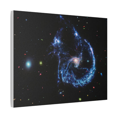 Arp 107 Supermassive Blackhole, Satin Canvas, Stretched