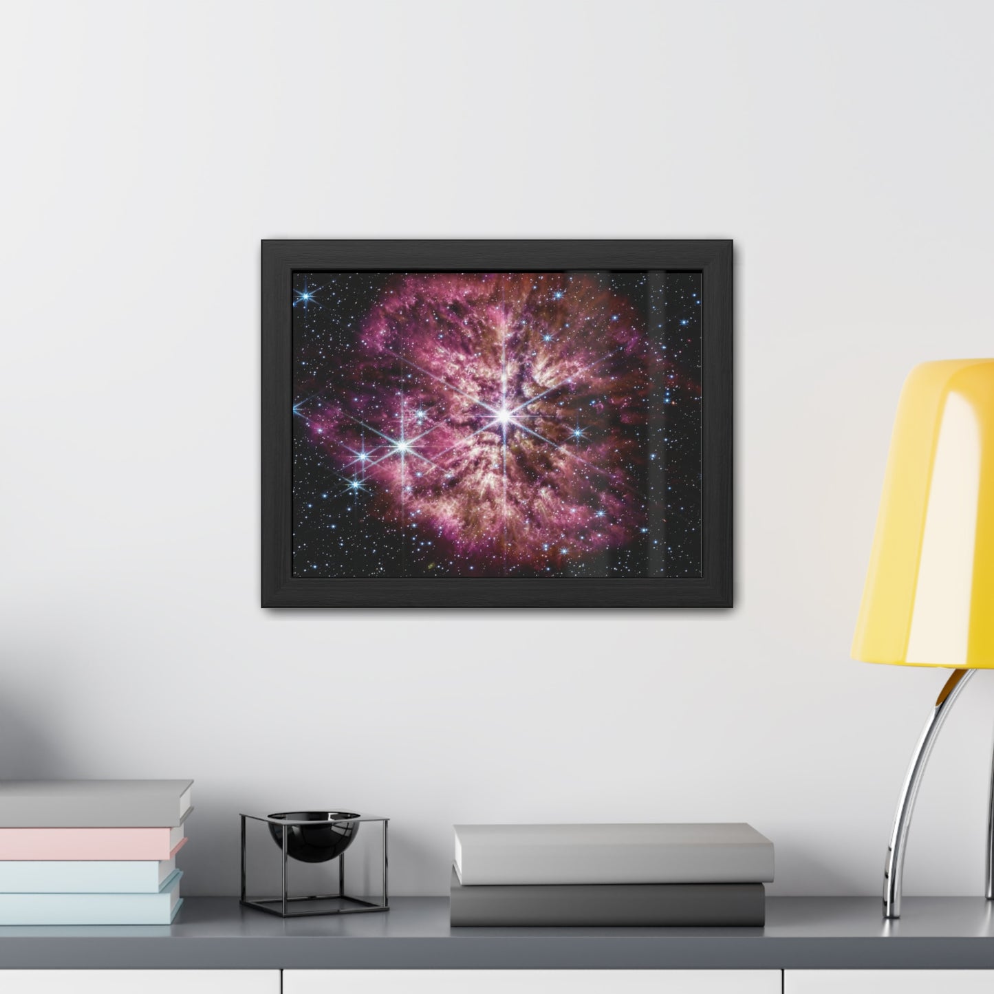 Prelude to Supernova, Hand Crafted Wooden Framed Poster