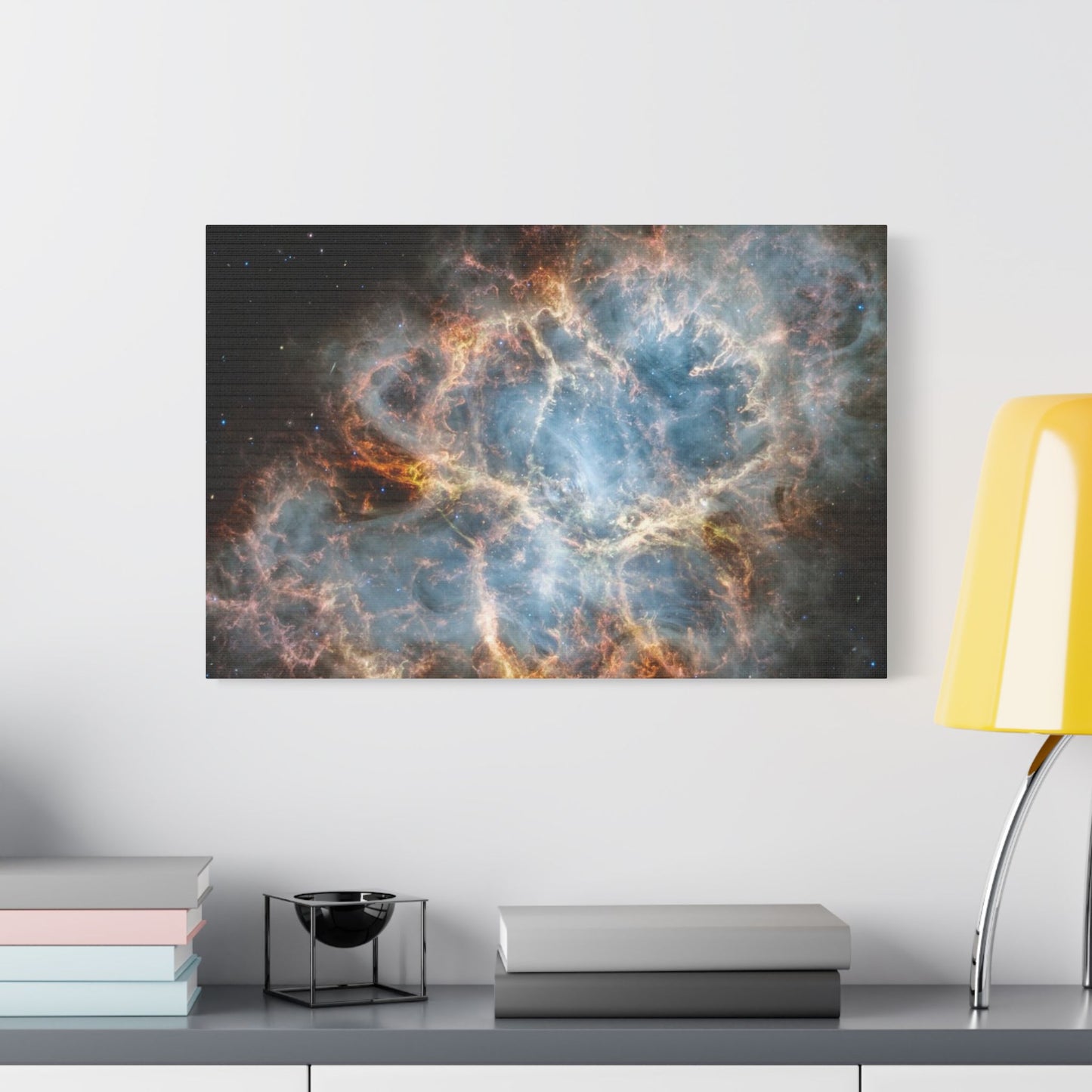 The Crab Nebula, Satin Canvas, Stretched