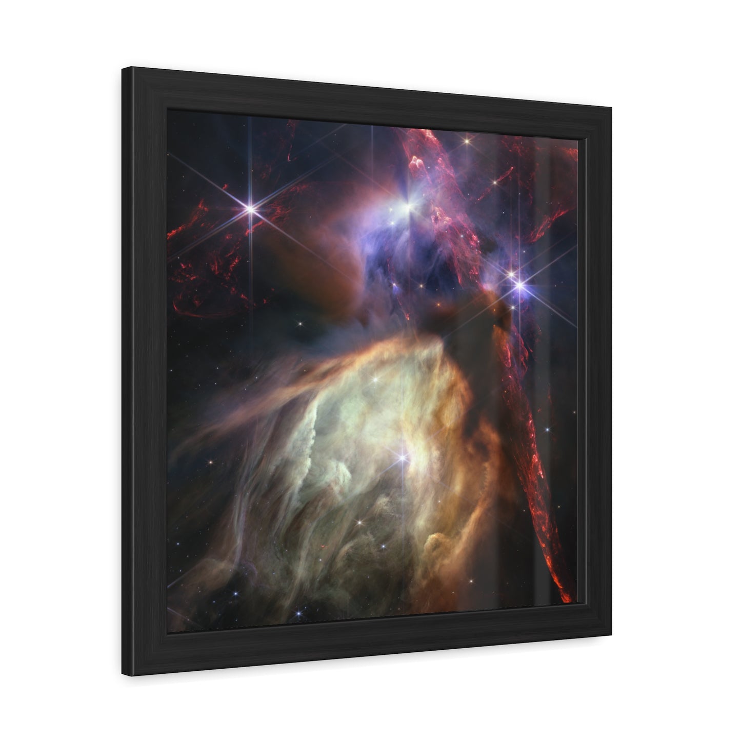 Rho Ophiuchi, Hand Crafted Wooden Framed Poster