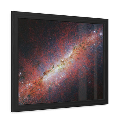 M82, Satin Hand Crafter Wooden Framed Poster