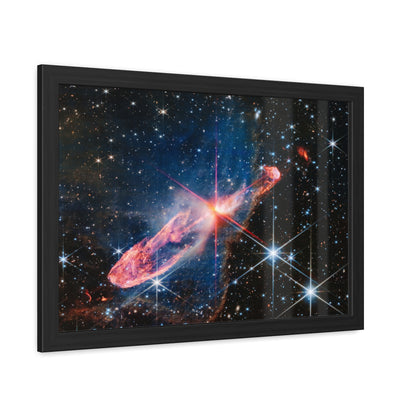 Herbig-Haro 46/47, Hand Crafted Wooden Framed Posters