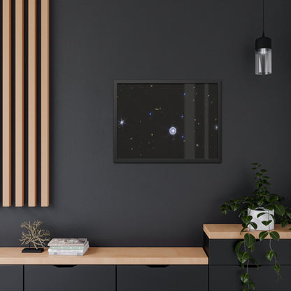 Uranus Wide, Hand Crafted Wooden Framed Poster