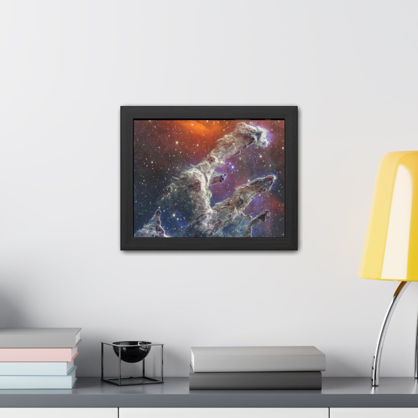 Pillars of Creation, Hand Crafted Wooden Framed Poster