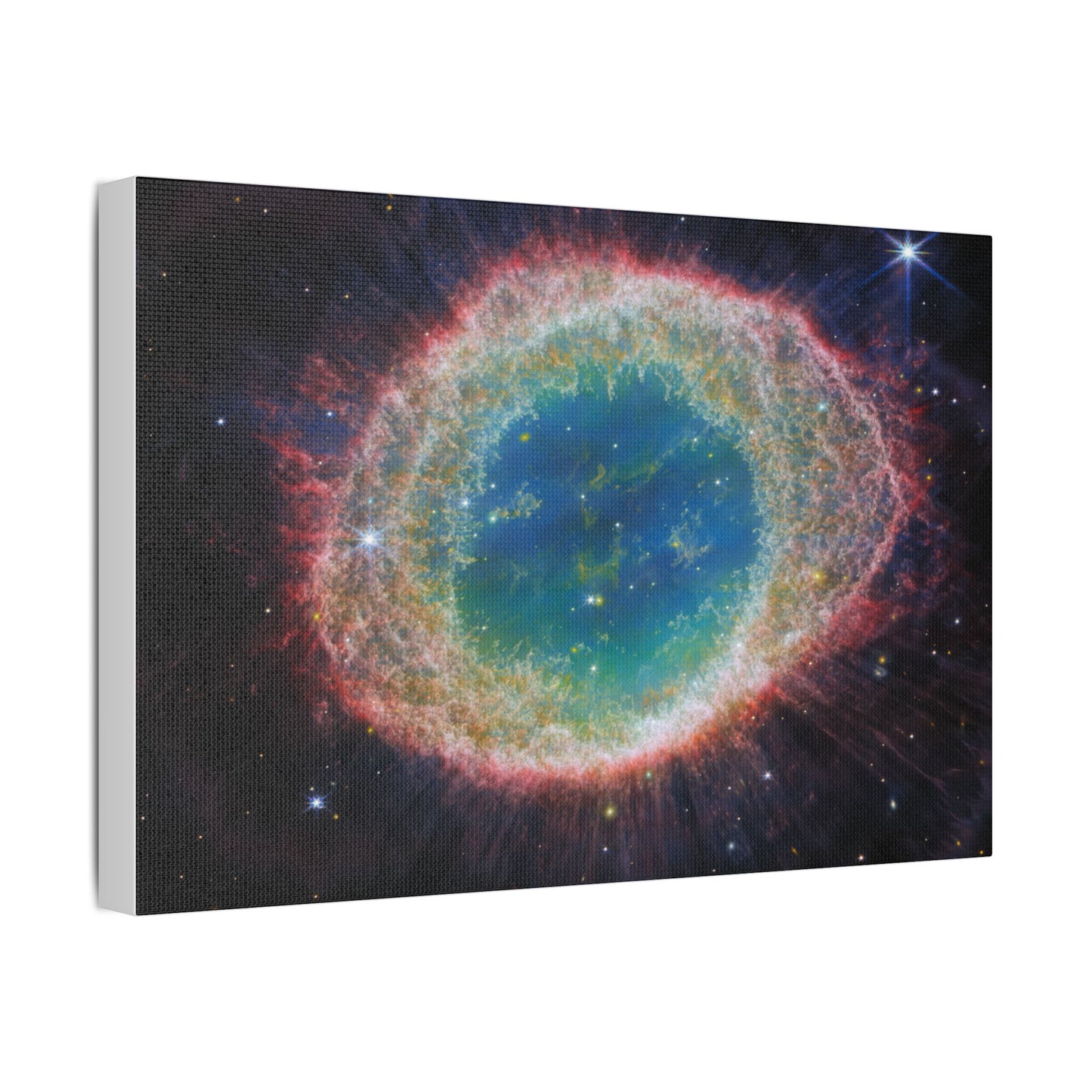 Ring Nebula, Satin Canvas, Stretched