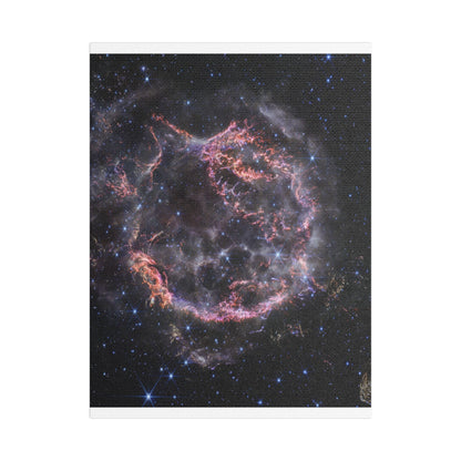 Cassiopeia A, Satin Canvas, Stretched