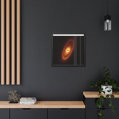 Fomalhaut Dusty Debris Disk, Hand Crafted Wooden Framed