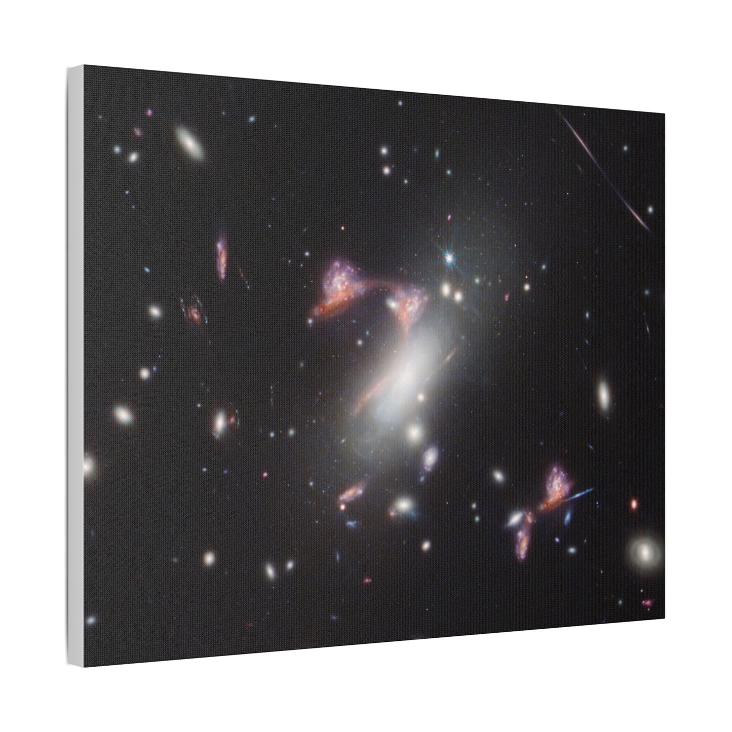 Question Mark Galaxy, Satin Canvas, Stretched