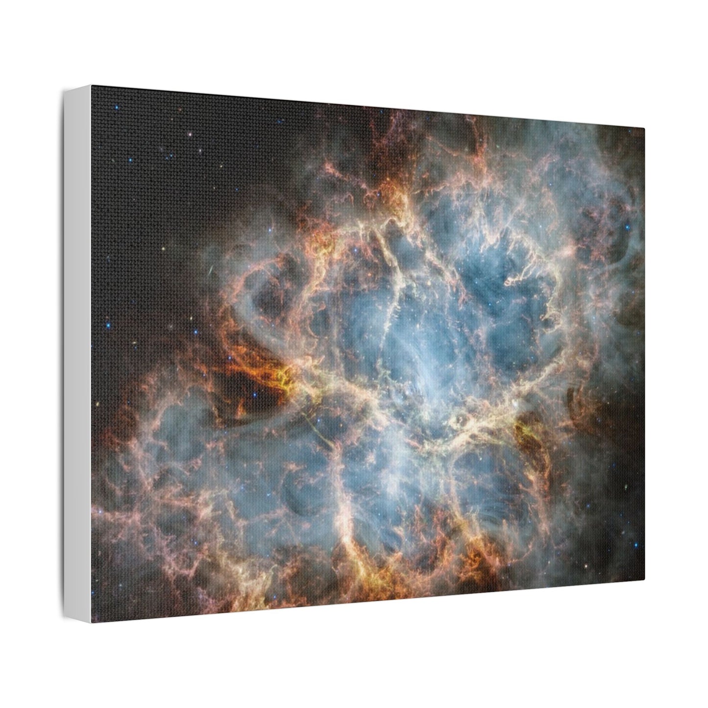 The Crab Nebula, Satin Canvas, Stretched