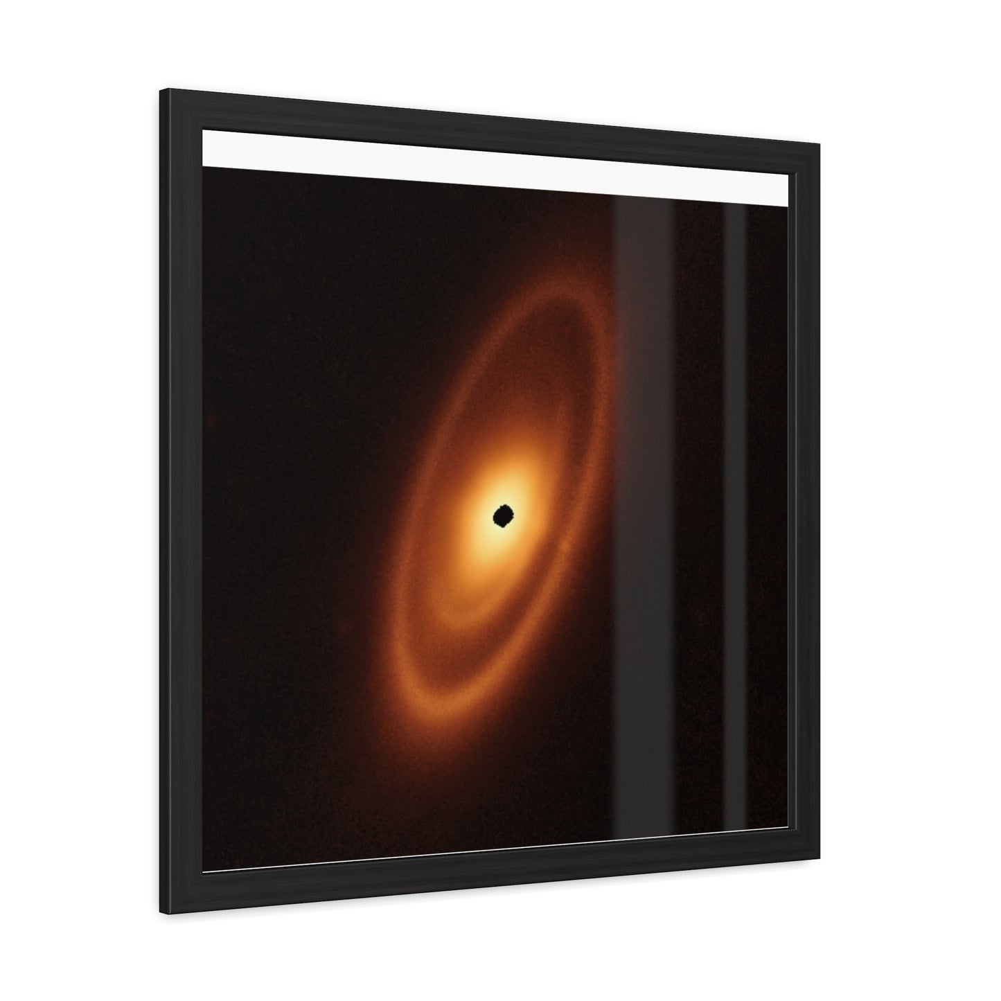 Fomalhaut Dusty Debris Disk, Hand Crafted Wooden Framed