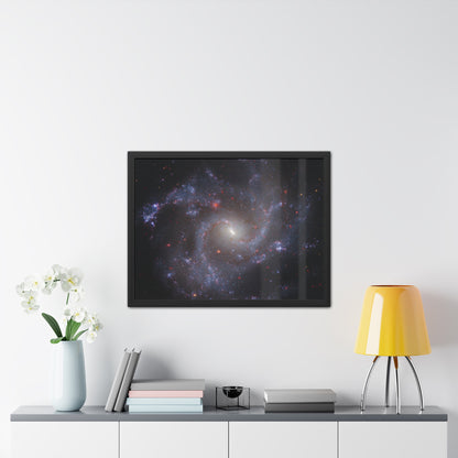 NGC 5468, Hand Crafted Wooden Framed Poster