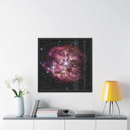 Prelude to Supernova, Hand Crafted Wooden Framed Poster