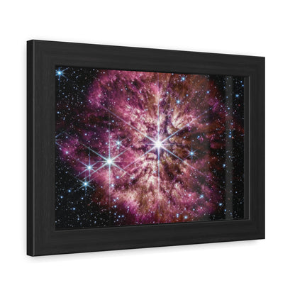 Prelude to Supernova, Hand Crafted Wooden Framed Poster