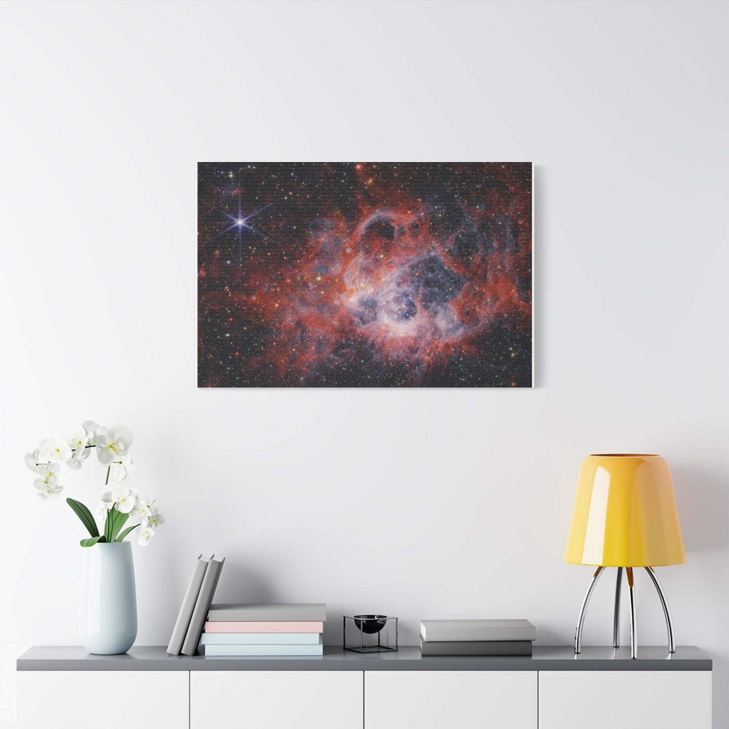 NGC 604, Satin Canvas, Stretched