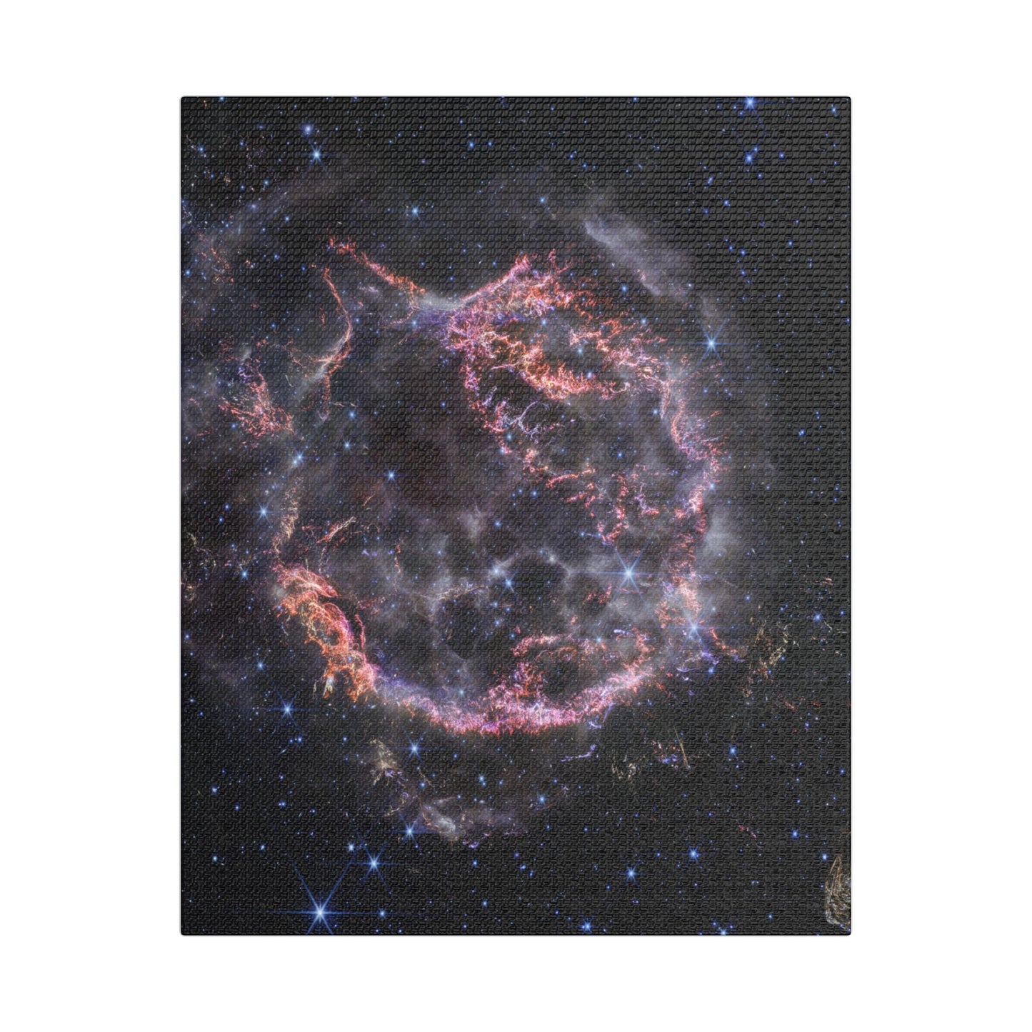 Cassiopeia A, Satin Canvas, Stretched