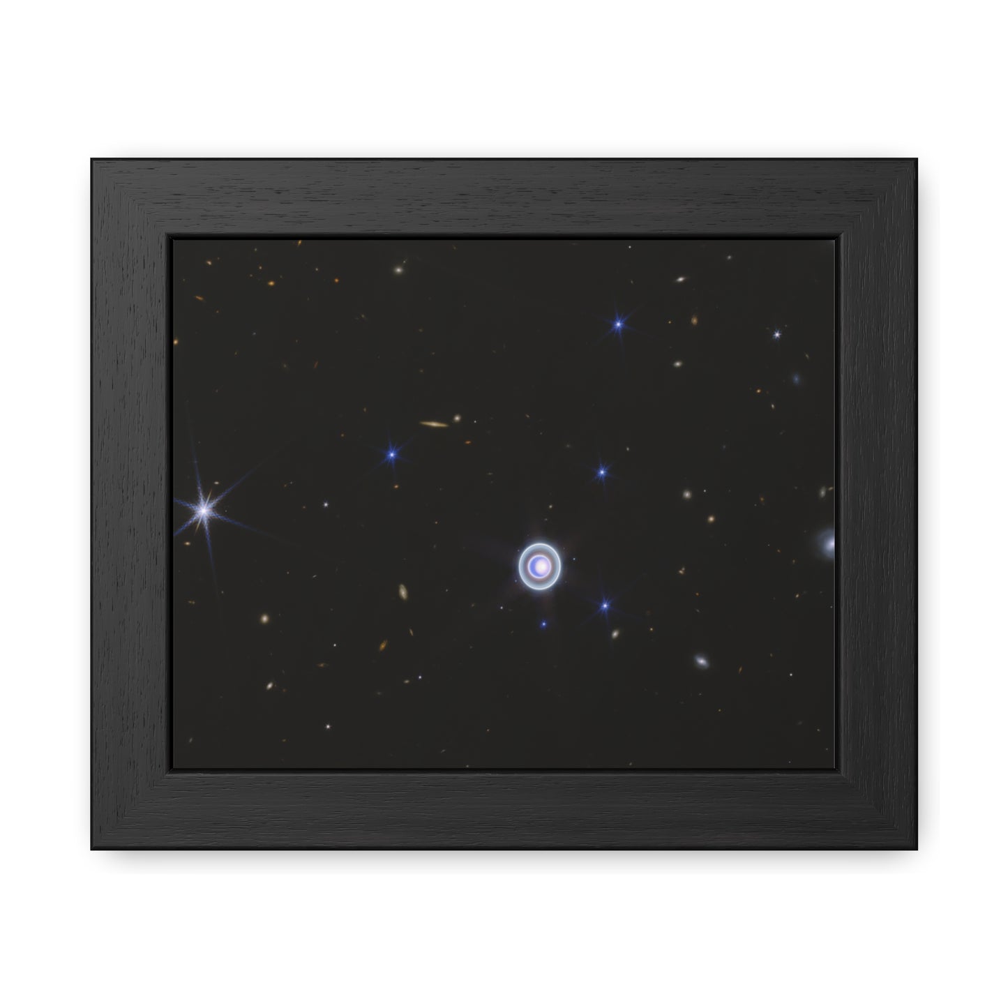 Uranus Wide, Hand Crafted Wooden Framed Poster